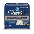 Prevail Disposable Underwear Male Medium, Maximum, PK 12 PBM-512